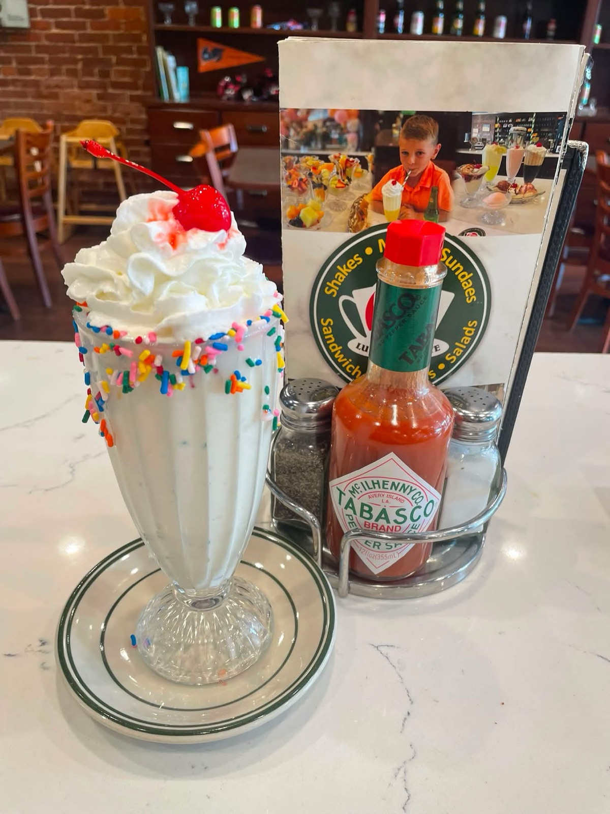 Ice cream sundae